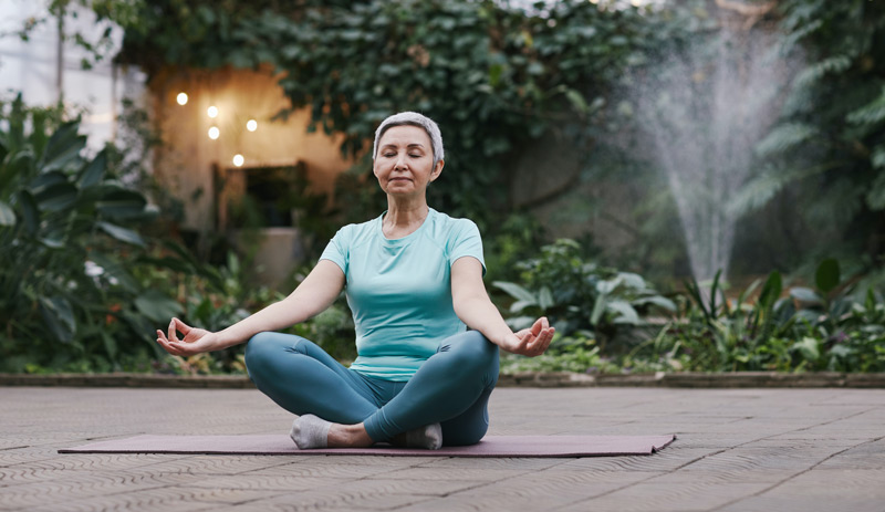 Yoga als Entspannung zum Abnehmen